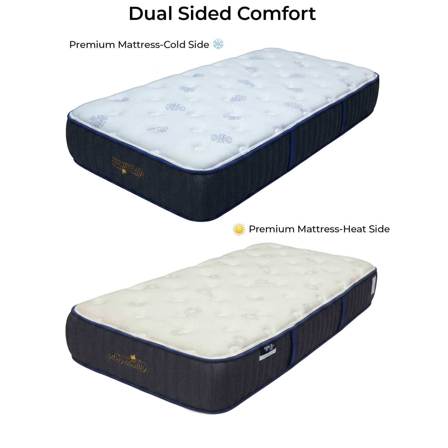 Premium RV Mattress — Dual-Sided Comfort