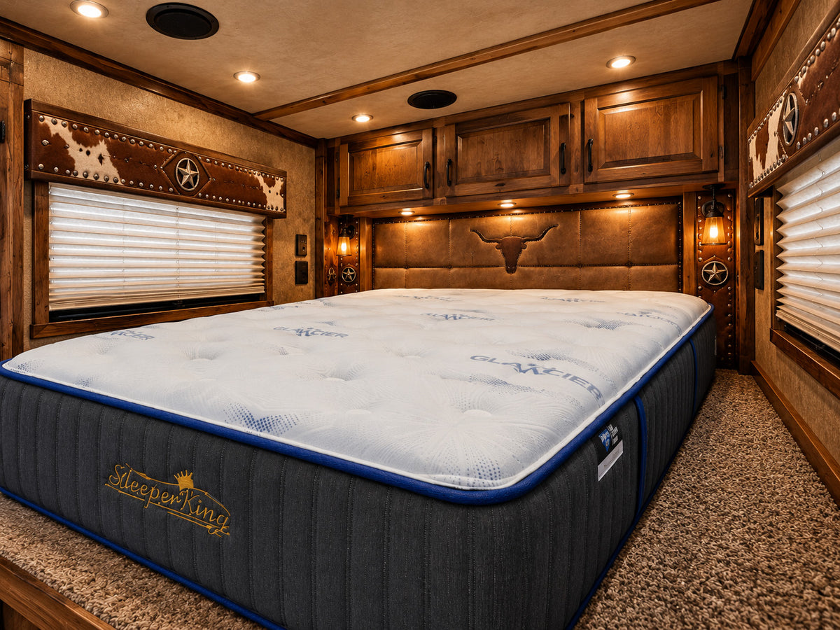 Made in USA horse trailer mattress by SleeperKing