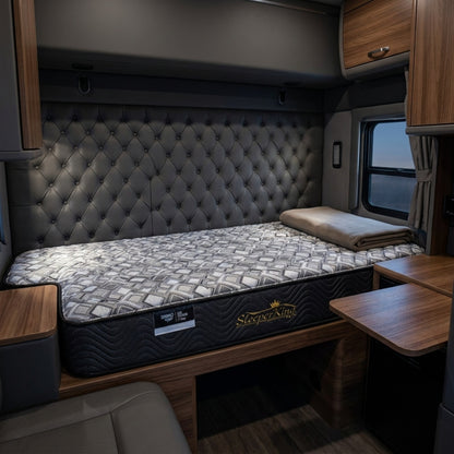T100 Fleet Semi Truck Mattress — One-Sided Plush