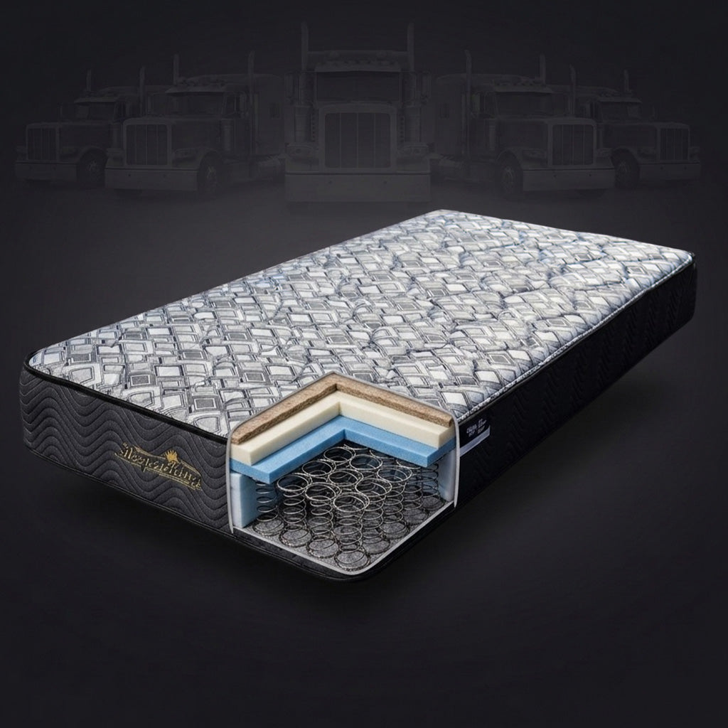 T200 Fleet Semi Truck Mattress — Two-Sided Flippable