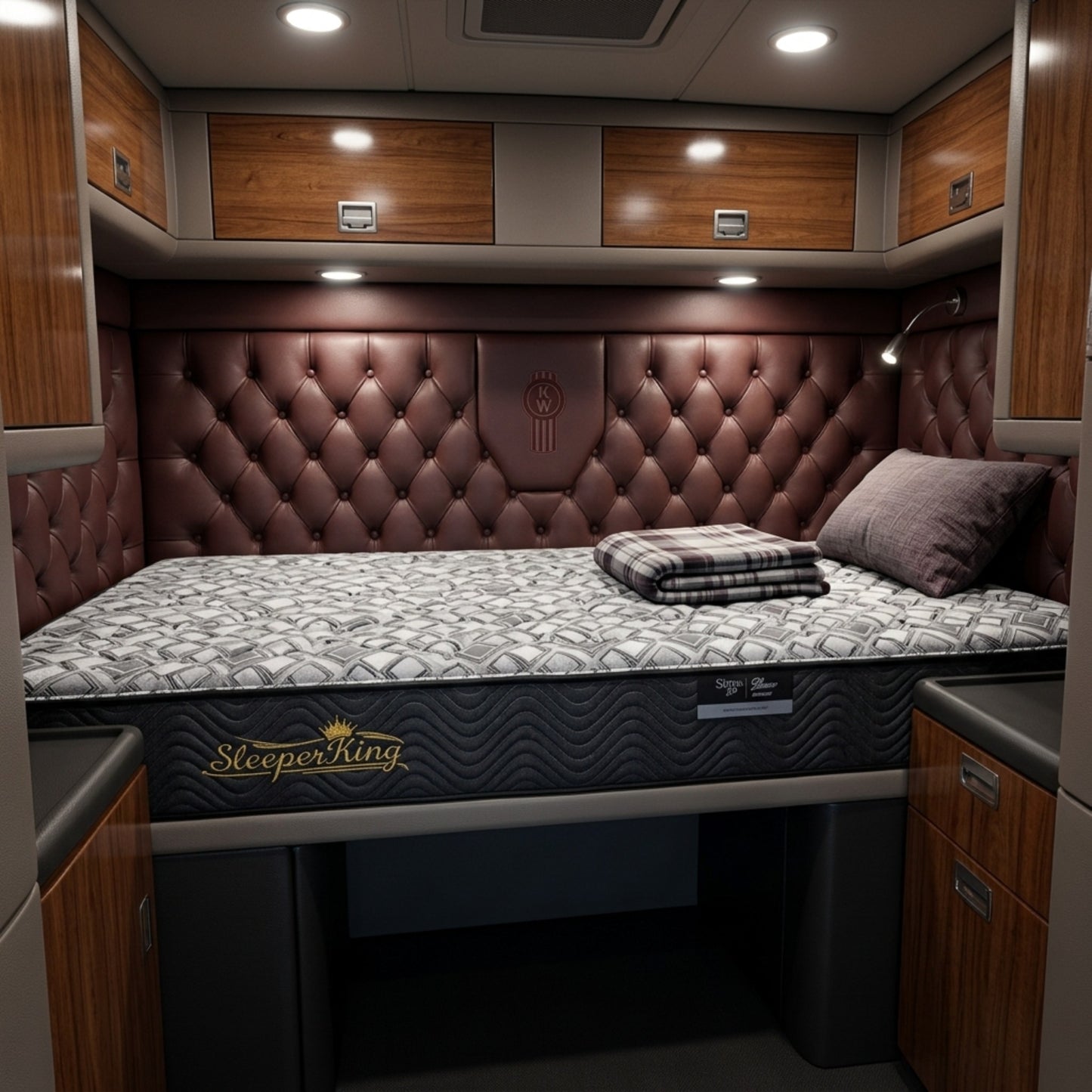 T200 Fleet Semi Truck Mattress — Two-Sided Flippable