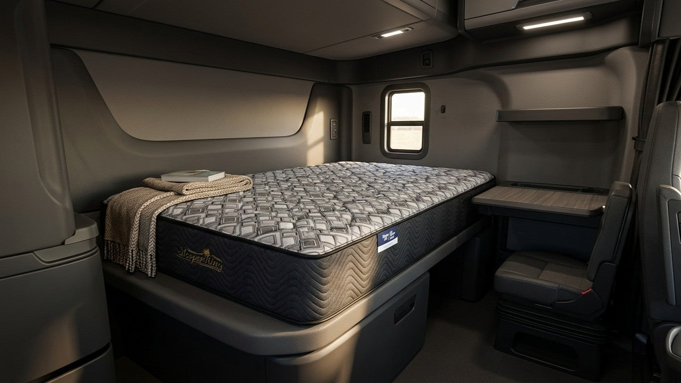 T200 Fleet Semi Truck Mattress — Two-Sided Flippable