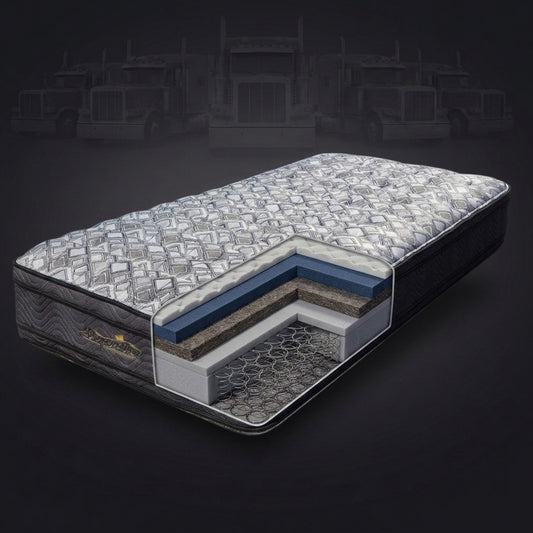 T300 Fleet Semi Truck Mattress — Euro-Top