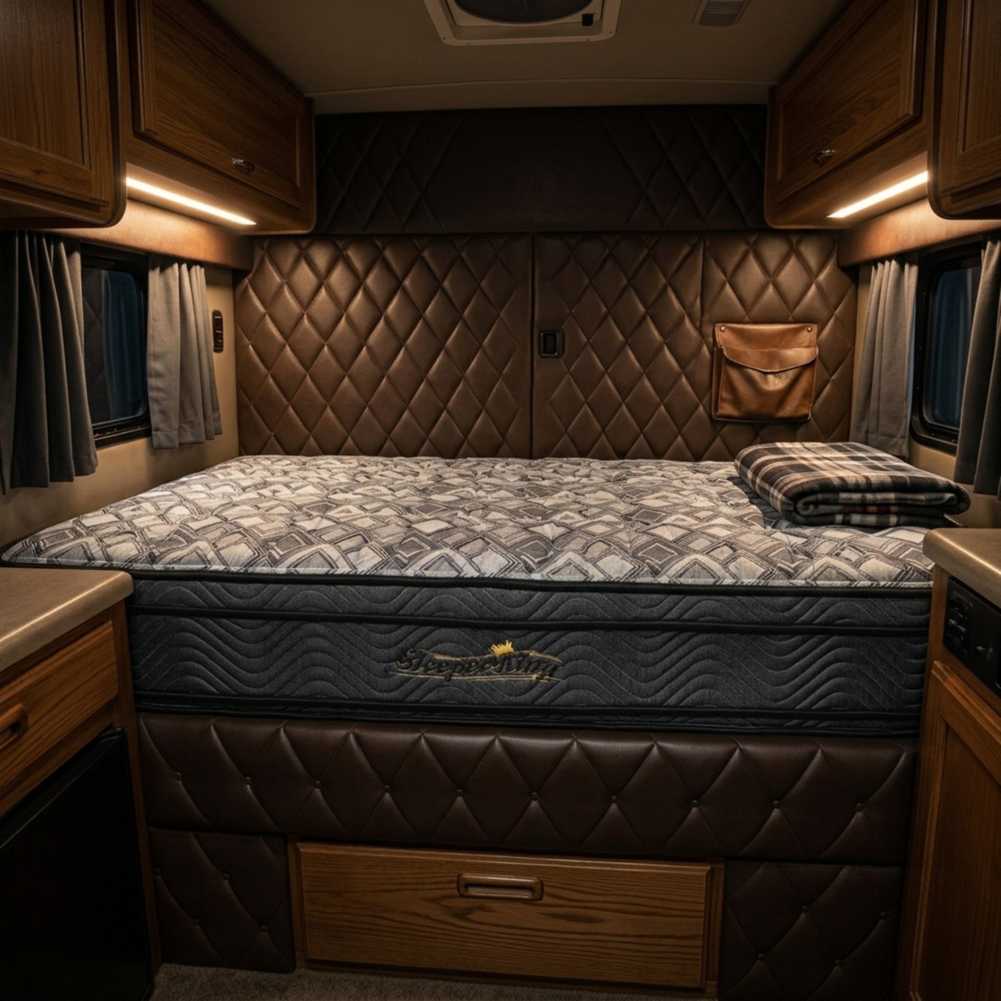 T300 Fleet Semi Truck Mattress — Euro-Top